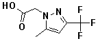 2-(3-(trifluoromethyl)-5-methyl-1H-pyrazol-1-yl)acetic acid