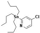 2-(tributylstannyl)-4-chloropyridine