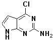 4-Chloro-7H-pyrrolo[2,3-d]pyrimidin-2-amine