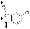 5-chloro-1H-indazole-3-carbonitrile