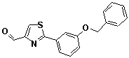 2-(3-(benzyloxy)phenyl)thiazole-4-carbaldehyde