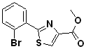 methyl 2-(2-bromophenyl)thiazole-4-carboxylate