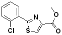 methyl 2-(2-chlorophenyl)thiazole-4-carboxylate
