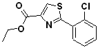 ethyl 2-(2-chlorophenyl)thiazole-4-carboxylate