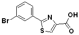 2-(3-bromophenyl)thiazole-4-carboxylic acid