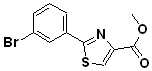 methyl 2-(3-bromophenyl)thiazole-4-carboxylate