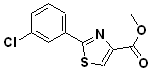methyl 2-(3-chlorophenyl)thiazole-4-carboxylate