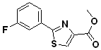 methyl 2-(3-fluorophenyl)thiazole-4-carboxylate