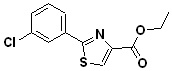 ethyl 2-(3-chlorophenyl)thiazole-4-carboxylate