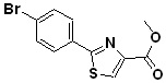 methyl 2-(4-bromophenyl)thiazole-4-carboxylate