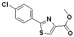 methyl 2-(4-chlorophenyl)thiazole-4-carboxylate