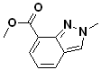 methyl 2-methyl-2H-indazole-7-carboxylate