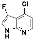 4-chloro-3-fluoro-1H-pyrrolo[2,3-b]pyridine