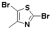 2,5-dibromo-4-methylthiazole