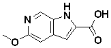 5-methoxy-1H-pyrrolo[2,3-c]pyridine-2-carboxylic acid