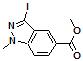 methyl 3-iodo-1-methyl-1H-indazole-5-carboxylate