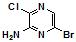 6-bromo-3-chloropyrazin-2-amine