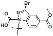 1-tert-butyl 5-methyl 3-bromo-1H-indazole-1,5-dicarboxylate