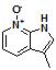 3-methyl-1H-pyrrolo[2,3-b]pyridine 7-oxide
