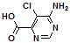 6-amino-5-chloropyrimidine-4-carboxylic acid