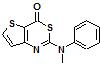 2-(N-methyl-N-phenylamino)-4H-thieno[3,2-d][1,3]thiazin-4-one