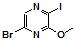 5-bromo-2-iodo-3-methoxypyrazine