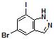 5-bromo-7-iodo-1H-indazole