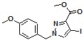 methyl 1-(4-methoxybenzyl)-4-iodo-1H-pyrazole-3-carboxylate